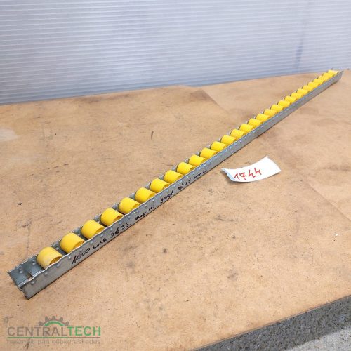 Ipari görgős szállító léc 1000x35 mm görgős léc görgősor SSI Schaefer több db