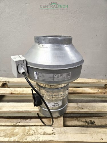 csőventilátor 200mm átm 975m3/h 145watt K200L SILEO